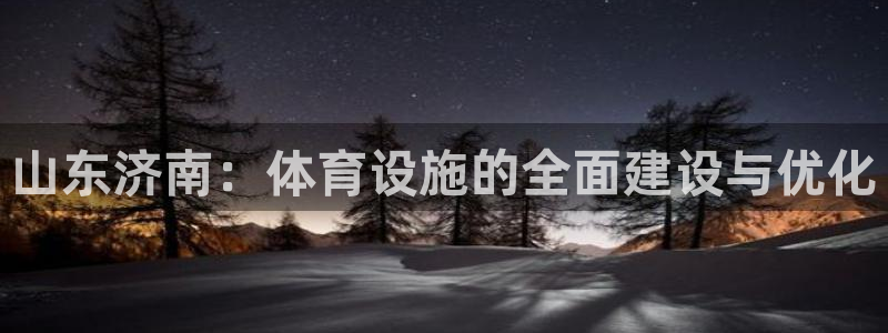 意昂体育4平台注册流程视频：山东济南：体育设施的全面