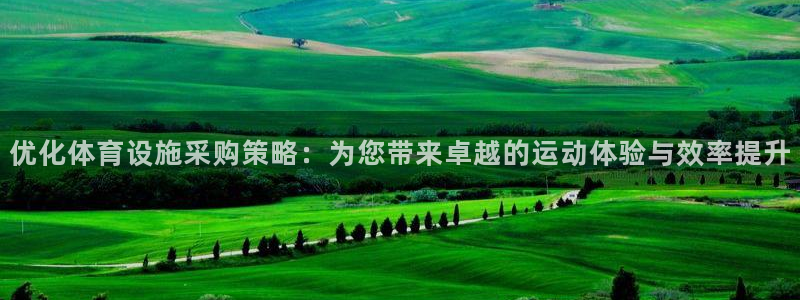 意昂4开户：优化体育设施采购策略：为您带来卓越的运动