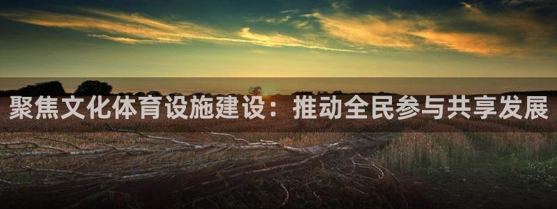 意昂体育4招商电话：聚焦文化体育设施建设：推动全民参
