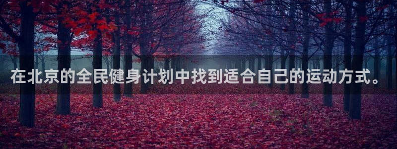 意昂体育4招商电话号码查询：在北京的全民健身计划中找