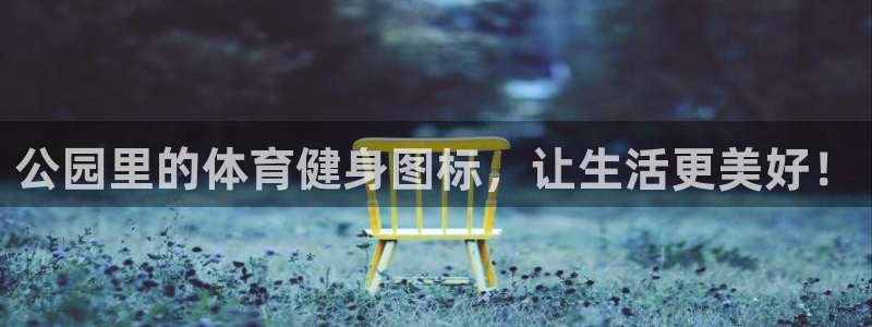 意昂4娱乐：公园里的体育健身图标，让生活更美好！