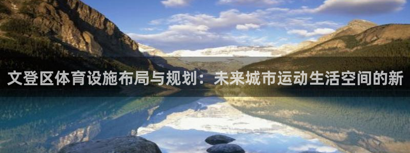 意昂4集团logo：文登区体育设施布局与规划：未来城