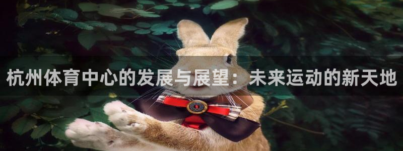意昂4官方：杭州体育中心的发展与展望：未来运动的新天